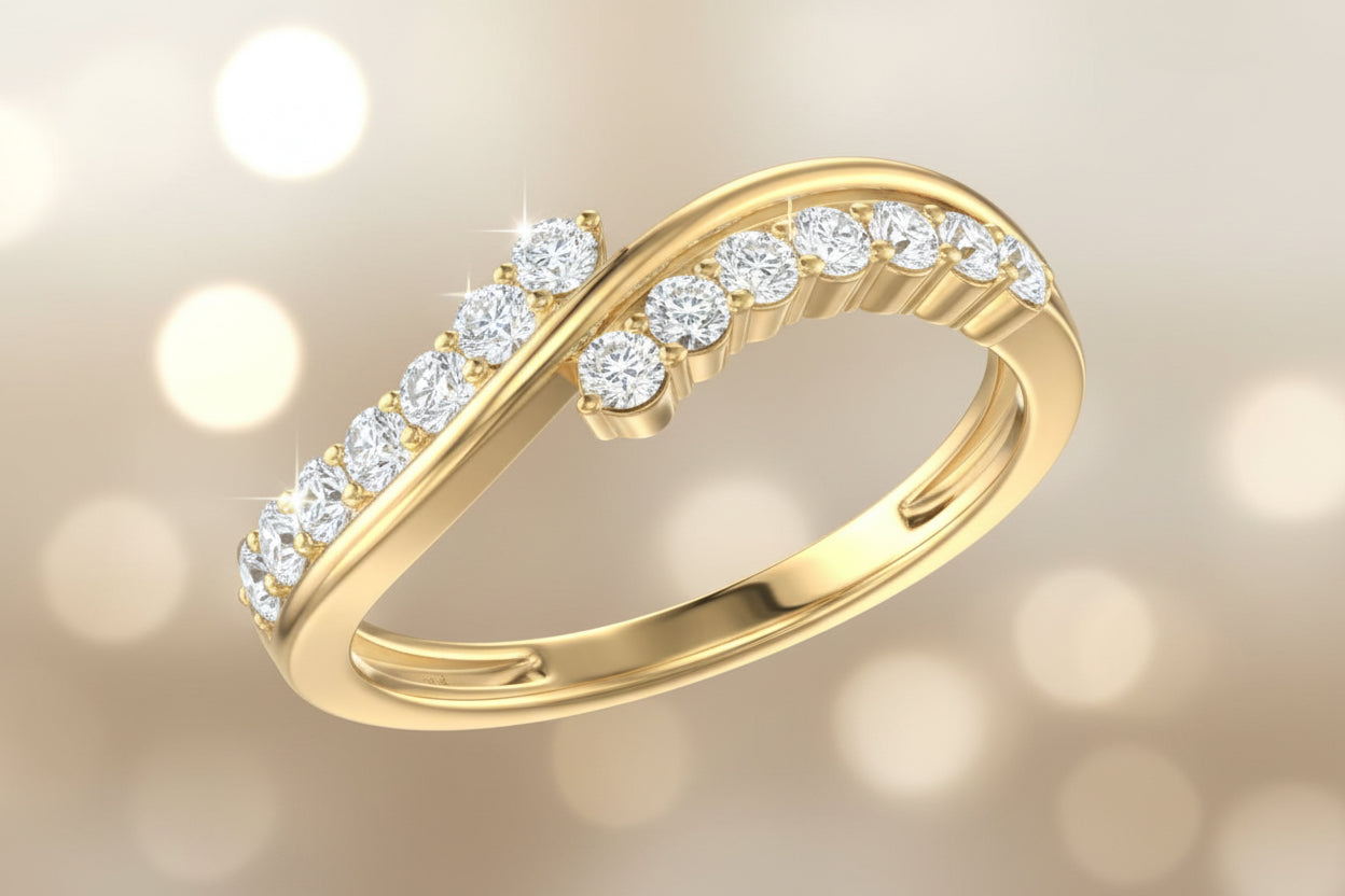 10Kt Fashionable Ring