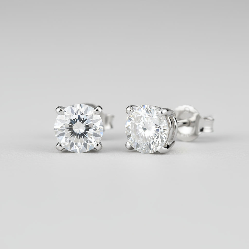 10Kt Classic Stud Earrings