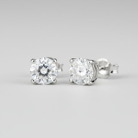 10Kt Classic Stud Earrings