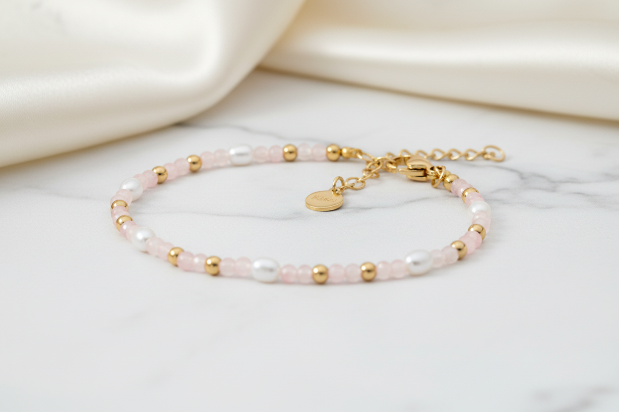 Semi Precious Rose Quartz