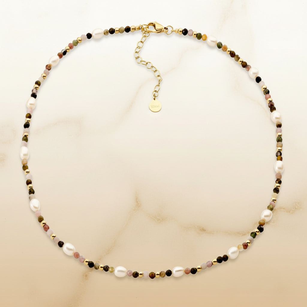 Semi Precious Tourmaline Necklet