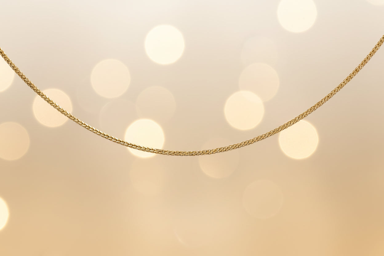 9Kt Solid Gold Italian Chain