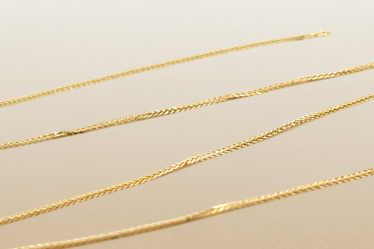 9Kt Solid Gold Italian Chain